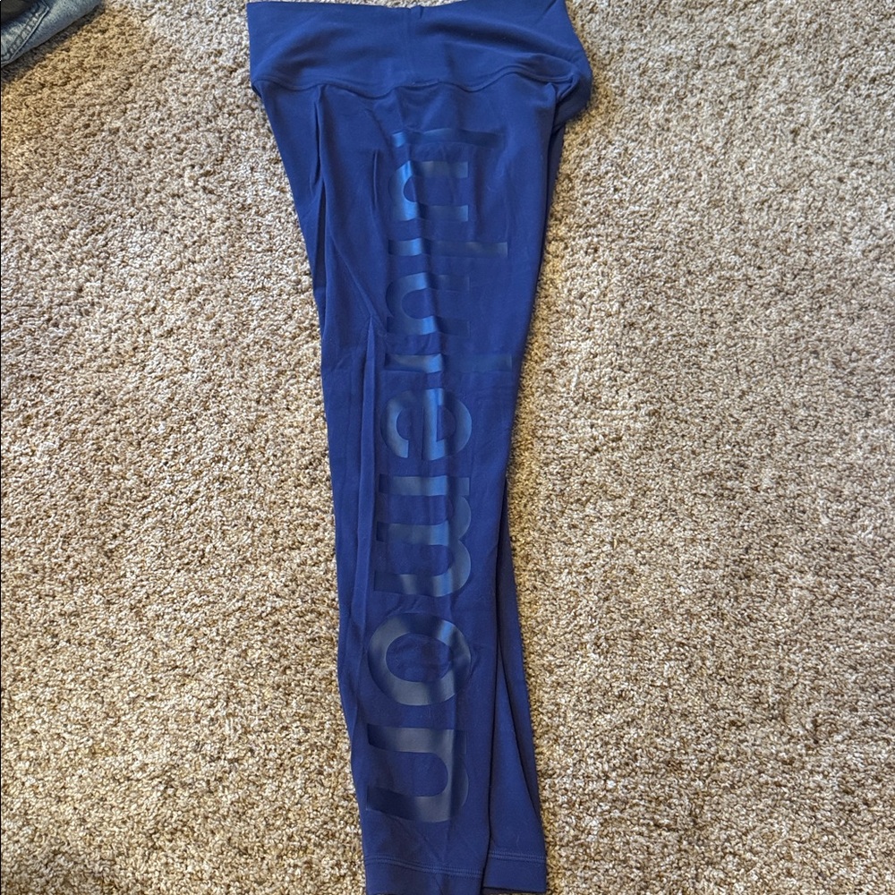 Lululemon Align High-Rise Pant 25" *Graphic Blue size 8 - Picture 4 of 6